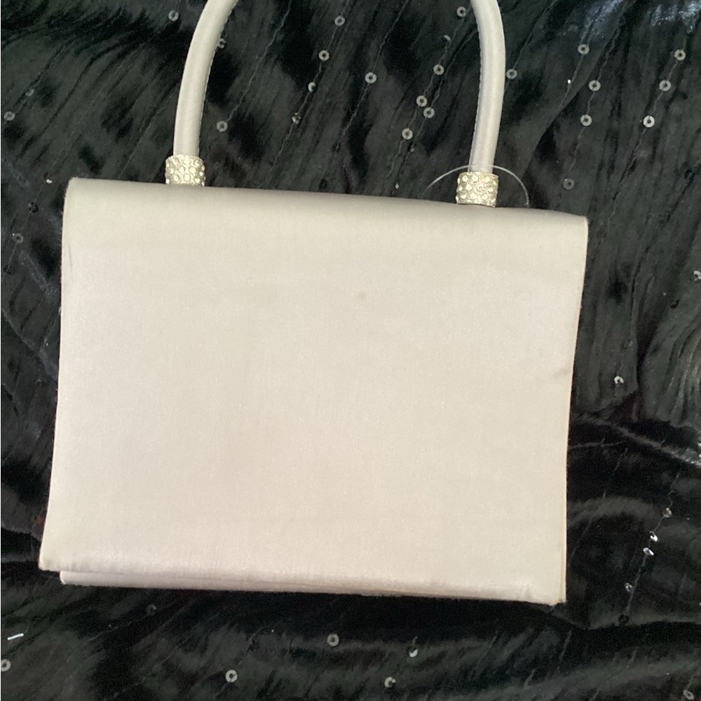 Elegant Light Silver Handbag